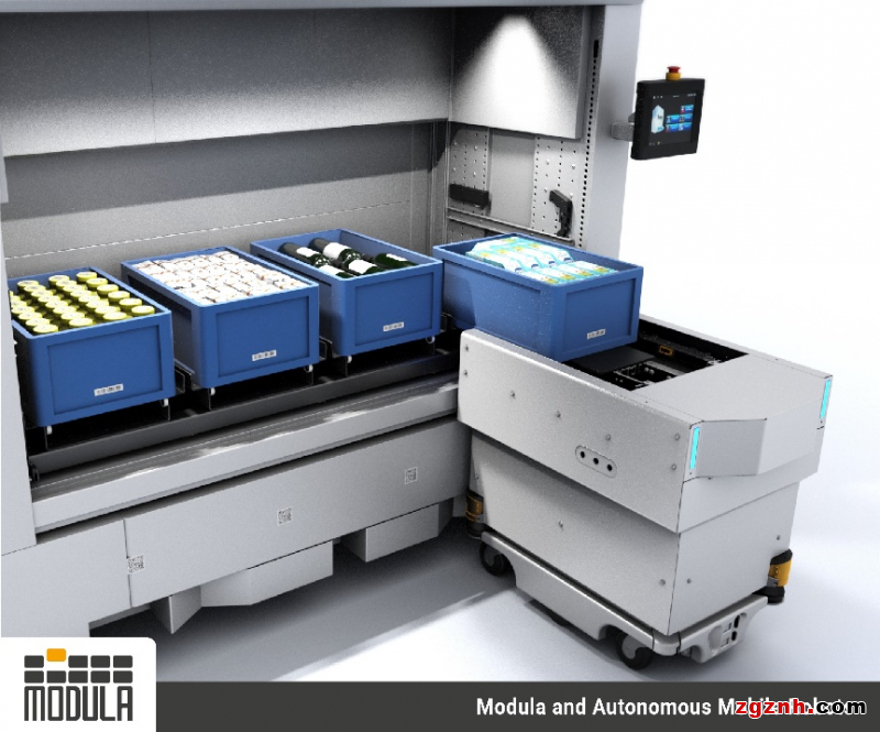 Modula 與 MiR 合作推出全自動化存儲、揀貨和物料搬運解決方案，加速實現(xiàn)倉庫自動化