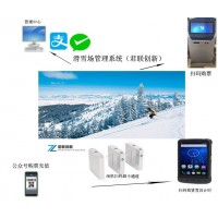 滑雪場消費(fèi)閘機(jī)手持機(jī)檢票計時陜西人臉識別